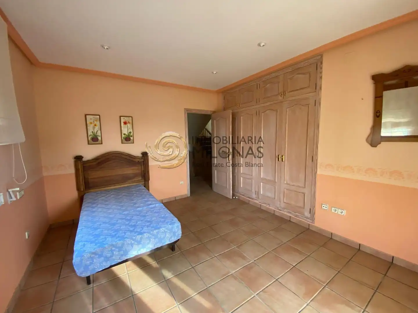 Dormitori de Casa o xalet en venda en La Nucia amb Jardí privat, Terrassa i Moblat