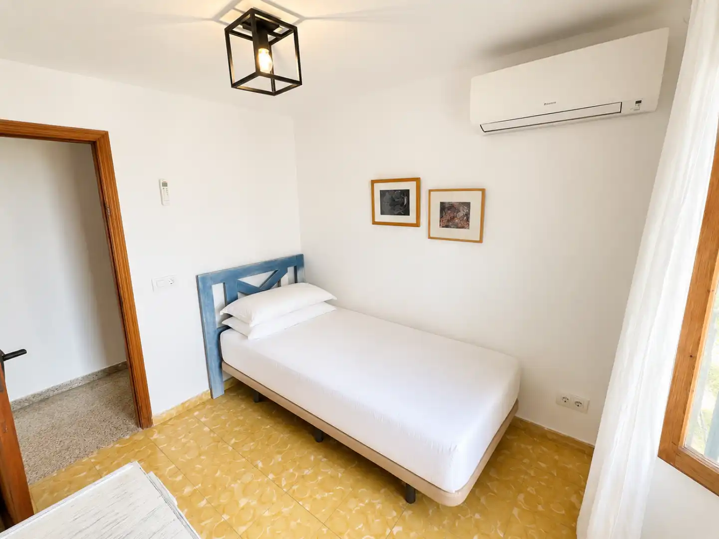 Habitación de Casa adosada de alquiler en Pollença con Aire acondicionado, Calefacción y Terraza