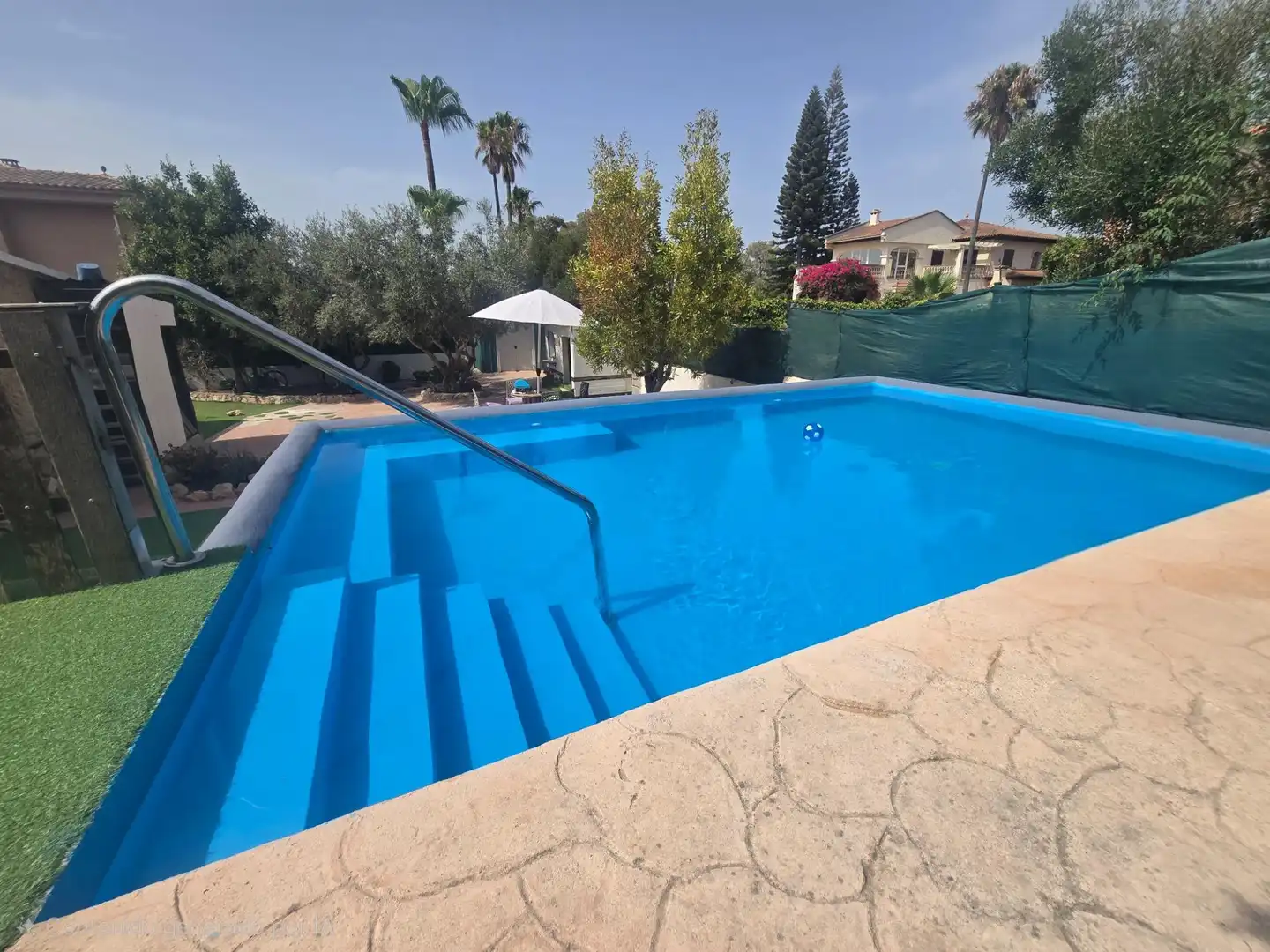 Swimming pool of Houses for sale in Llucmajor  with Air Conditioner, Private garden and Storage room