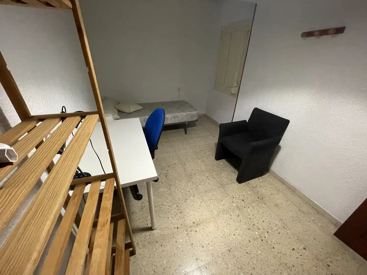 Schlafzimmer von Wohnung zur Miete in Murcia mit Klimaanlage, Heizung und Möbliert