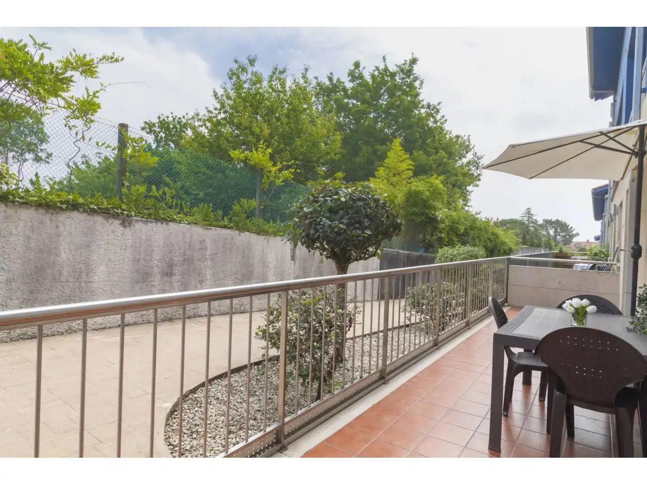 Terrace of Flat for sale in Teo  with Heating, Terrace and Furnished