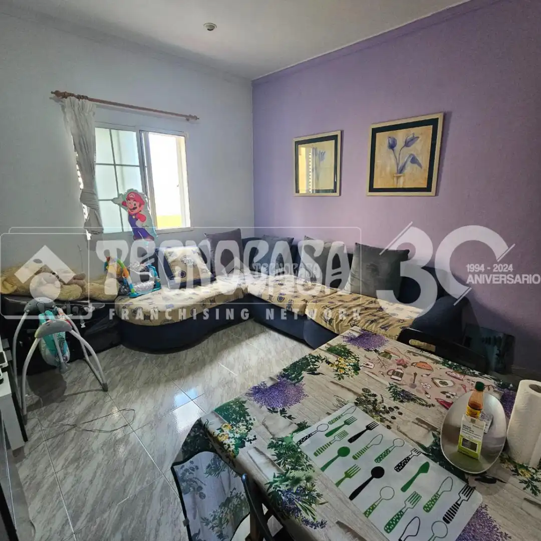 Sala de estar de Piso en venta en Las Palmas de Gran Canaria
