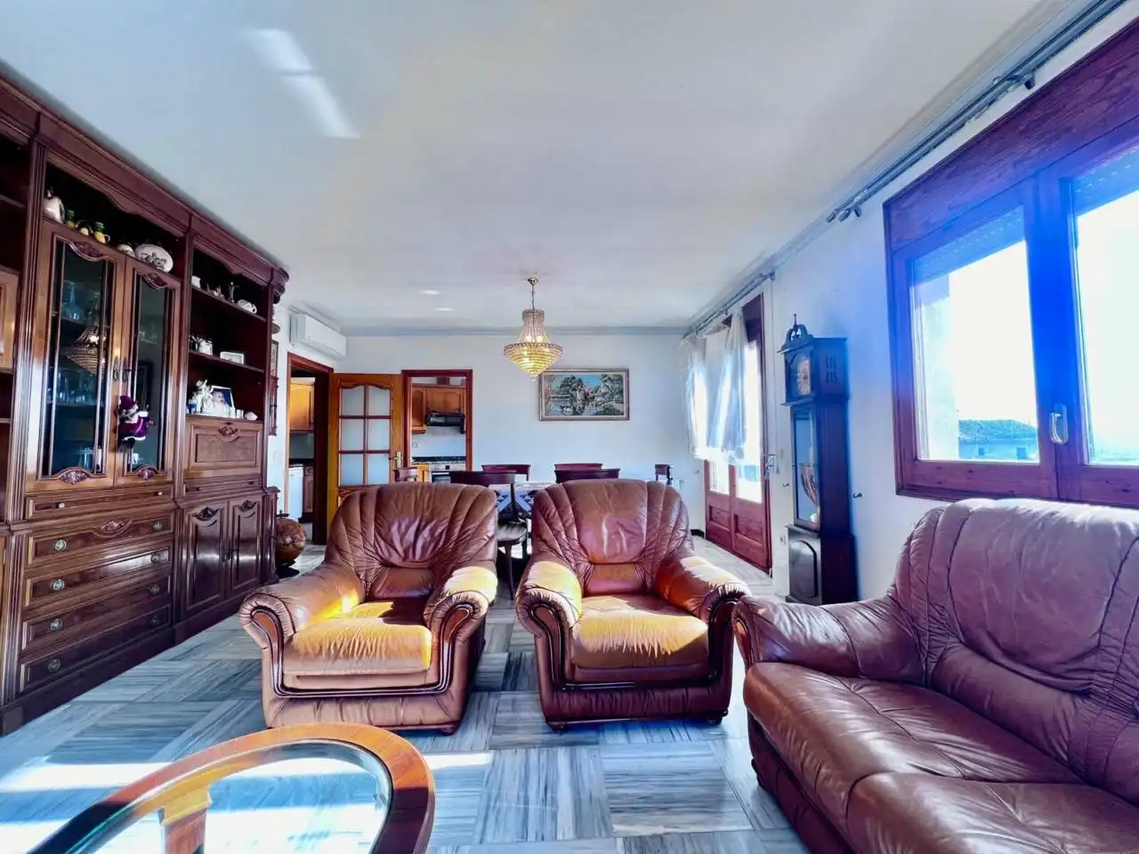 Sala de estar de Casa o chalet de alquiler en Cervià de Ter con Aire acondicionado, Calefacción y Amueblado