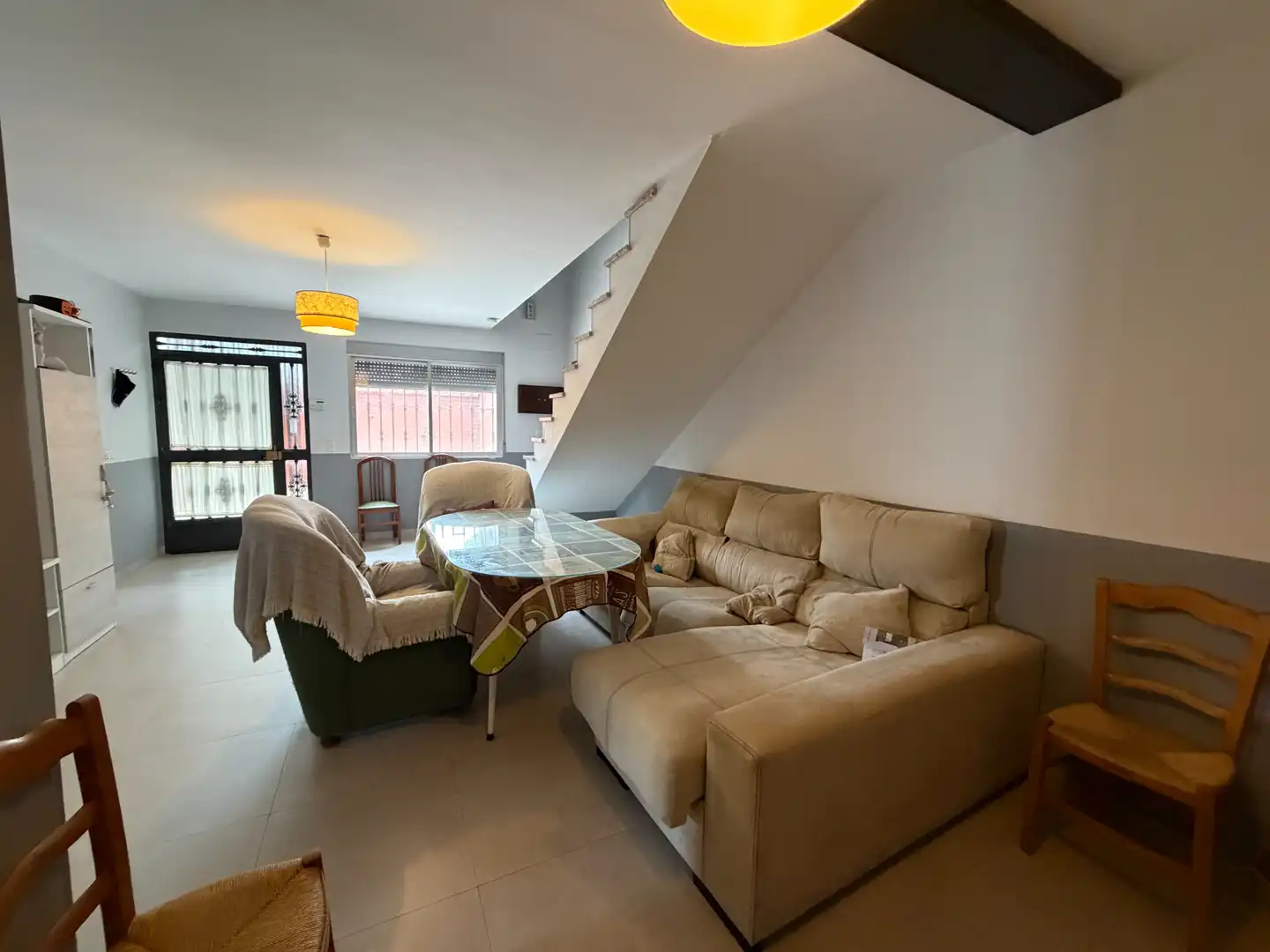 Sala d'estar de Casa o xalet en venda en Torreperogil amb Aire condicionat, Jardí privat i Traster
