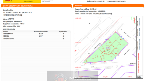 Foto 3 de Piso en venta en Puerto San Isidro, 2 3ºa, Lugones, Siero
