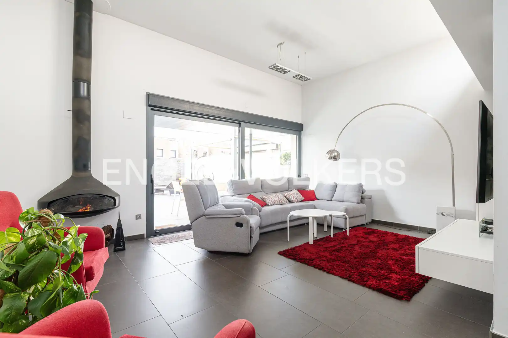 Living room of Detached homes for sale in Valdemoro  with Air Conditioner, Heating and Private garden