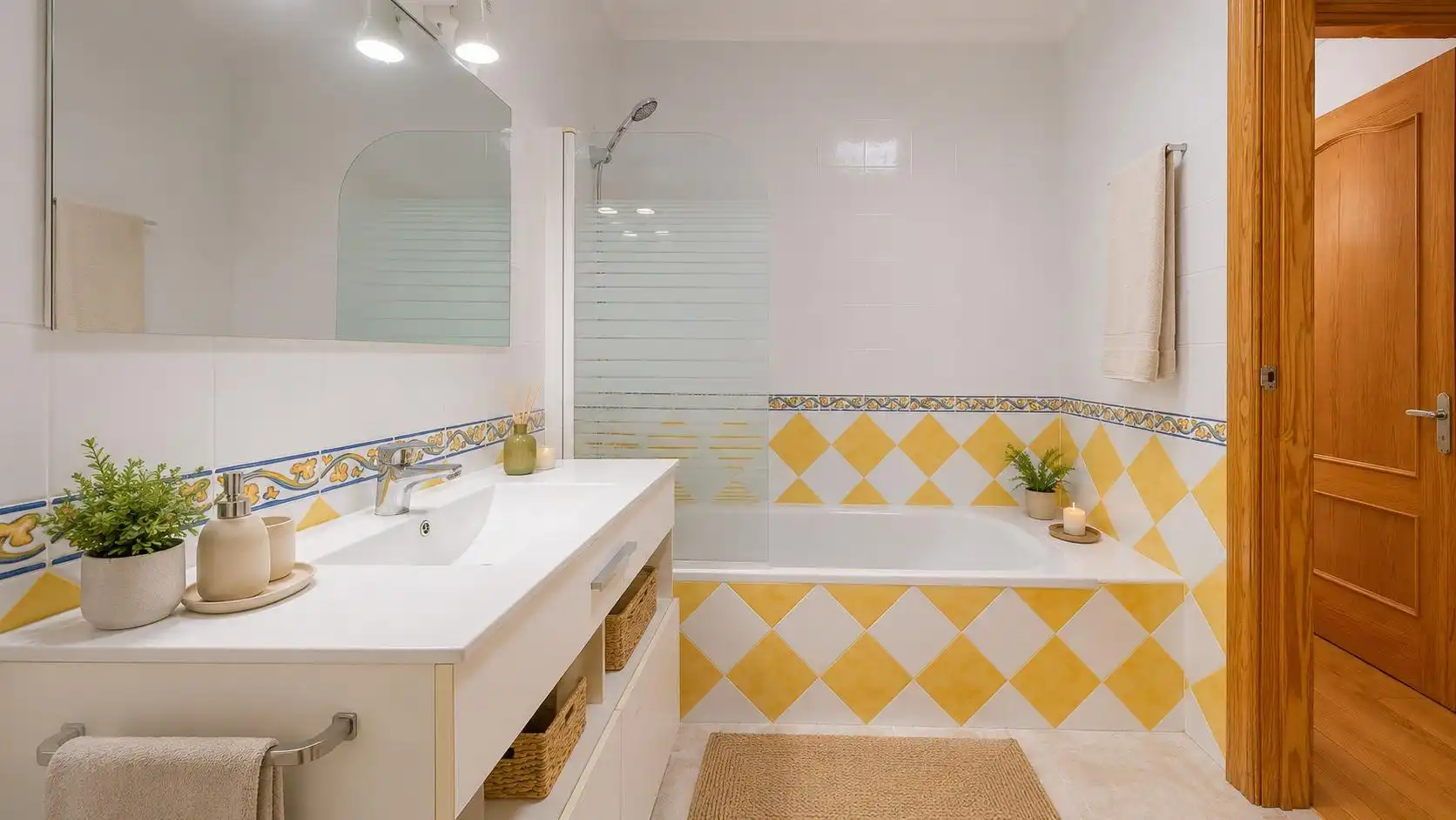 Bany de Casa o xalet en venda en Roquetas de Mar amb Aire condicionat, Jardí privat i Terrassa