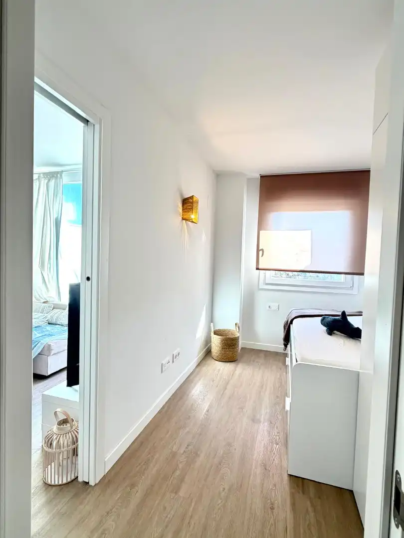 Schlafzimmer von Wohnung zur Miete in Fuengirola mit Klimaanlage, Terrasse und Möbliert