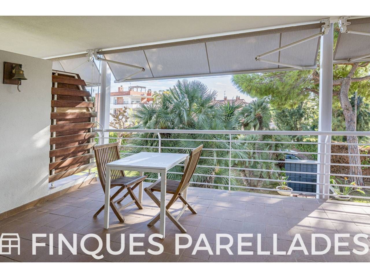 Balcony of Flat for sale in Sitges  with Air Conditioner, Heating and Parquet flooring