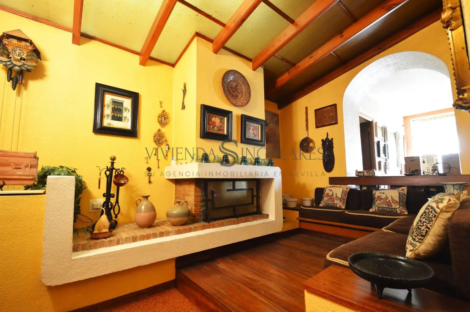 Sala d'estar de Casa o xalet en venda en Sevilla amb Terrassa, Traster i Balcó