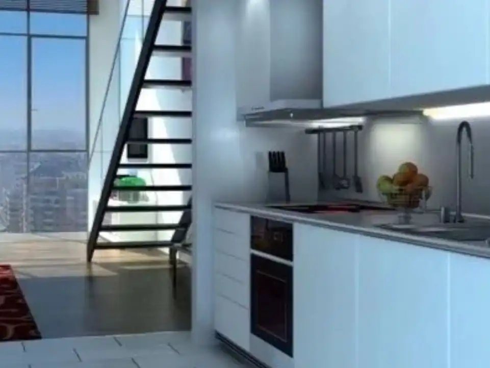 Kitchen of Lofts for rent in Valencia  with Air Conditioner, Heating and Furnished