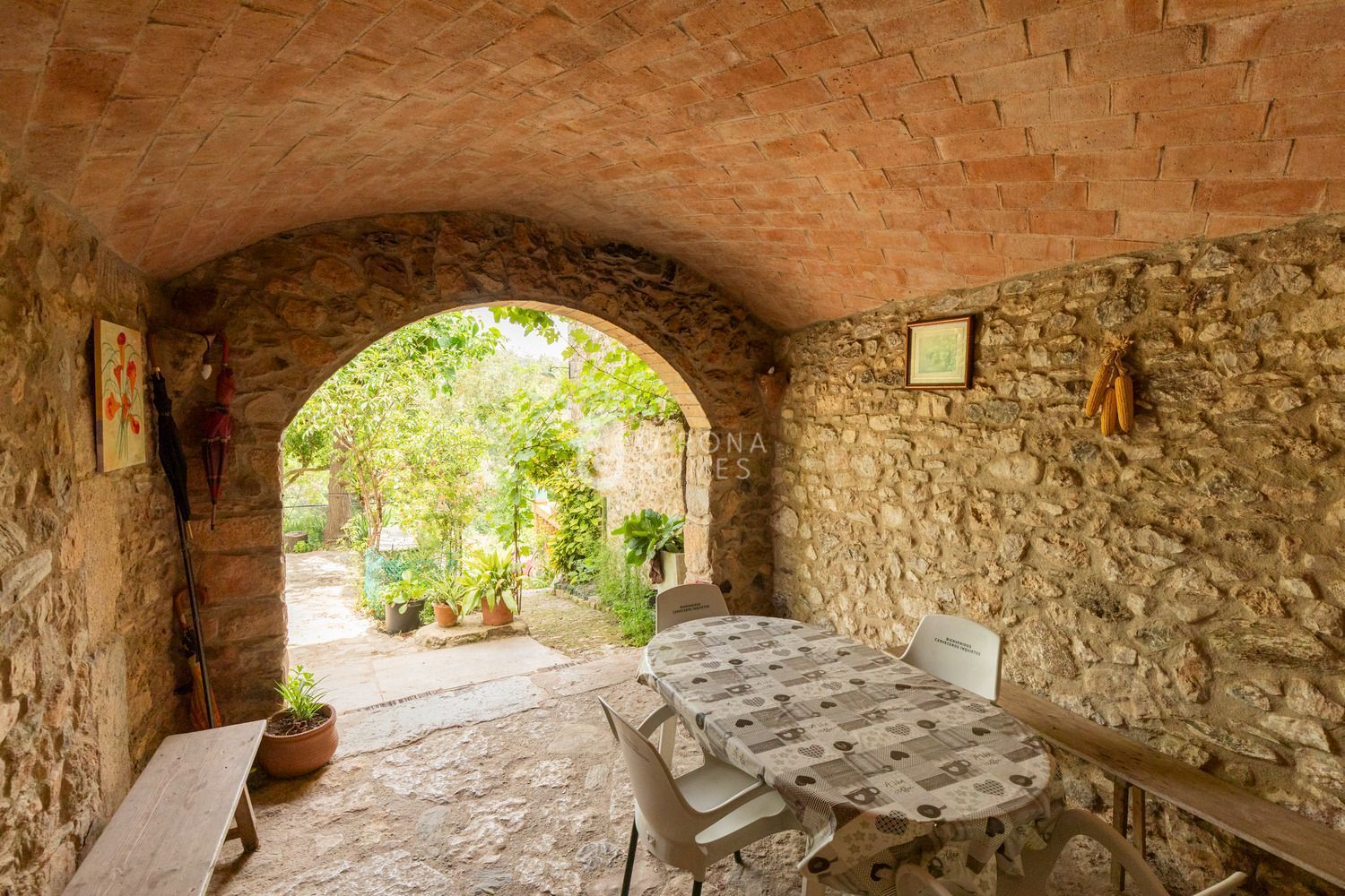 Garden of Country house for sale in Girona Capital  with Private garden, Terrace and Storage room