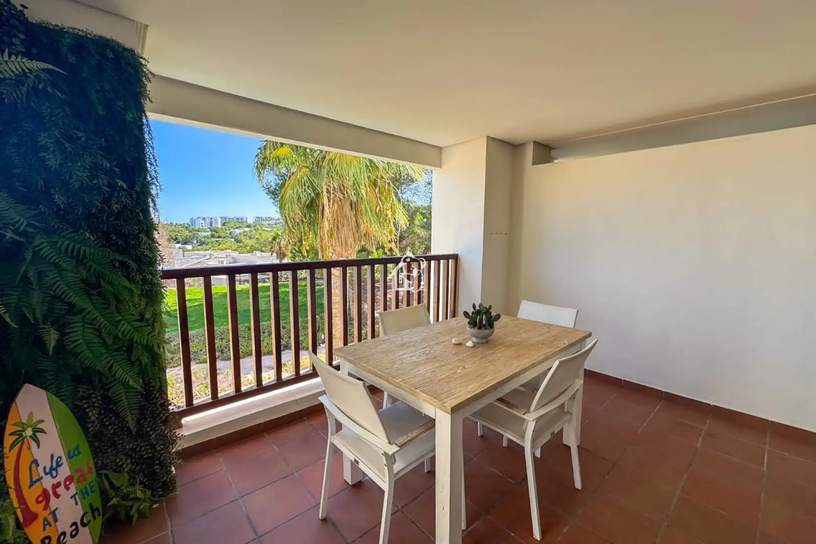 Terrasse von Wohnung zur Miete in Orihuela mit Klimaanlage, Schwimmbad und Möbliert