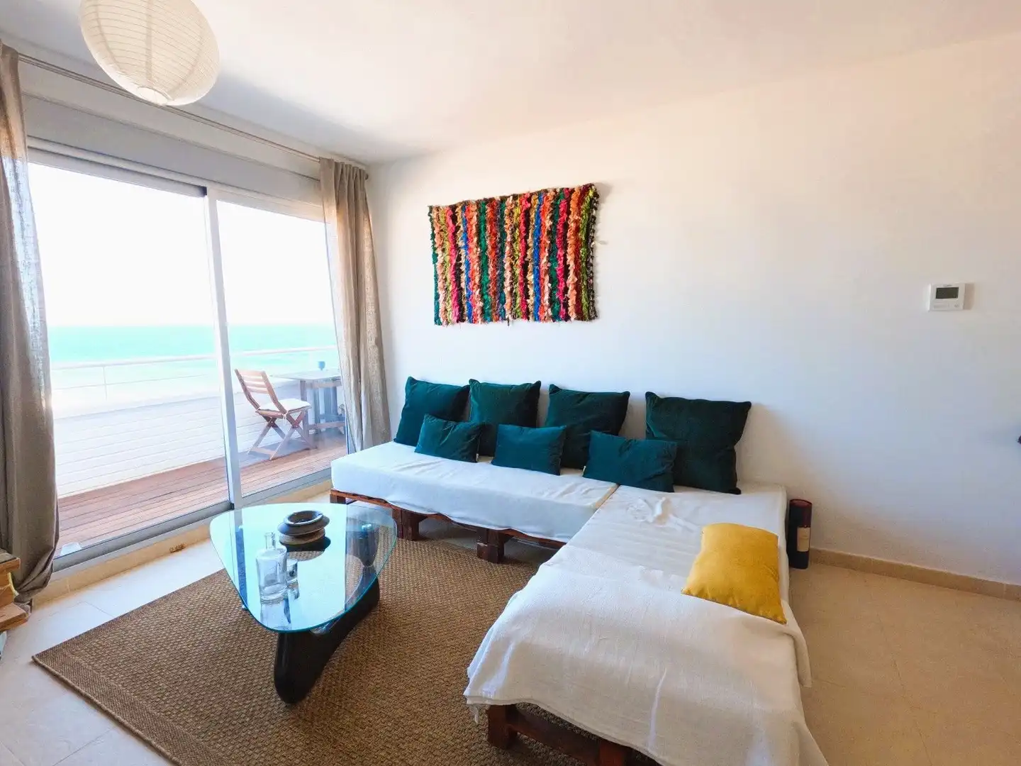 Wohnzimmer von Wohnung zur Miete in Rubite mit Klimaanlage, Heizung und Terrasse