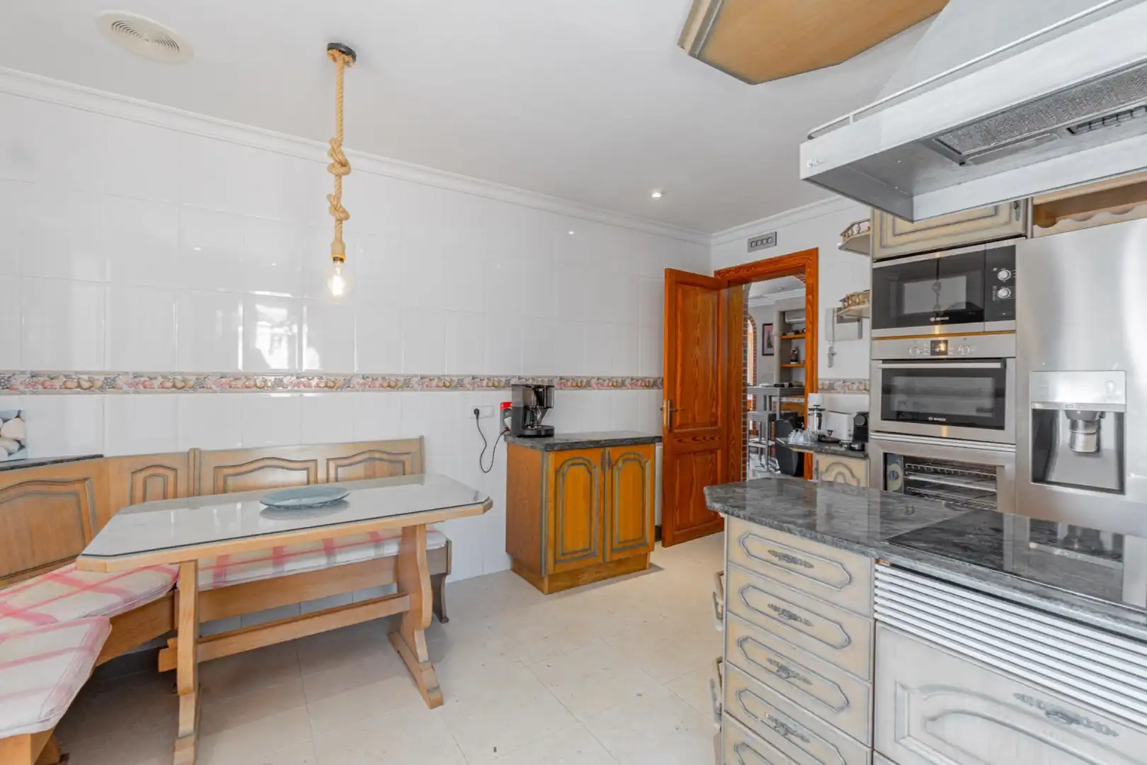 Küche von Country house zum Verkauf in  Palma de Mallorca mit Klimaanlage, Privatgarten und Terrasse