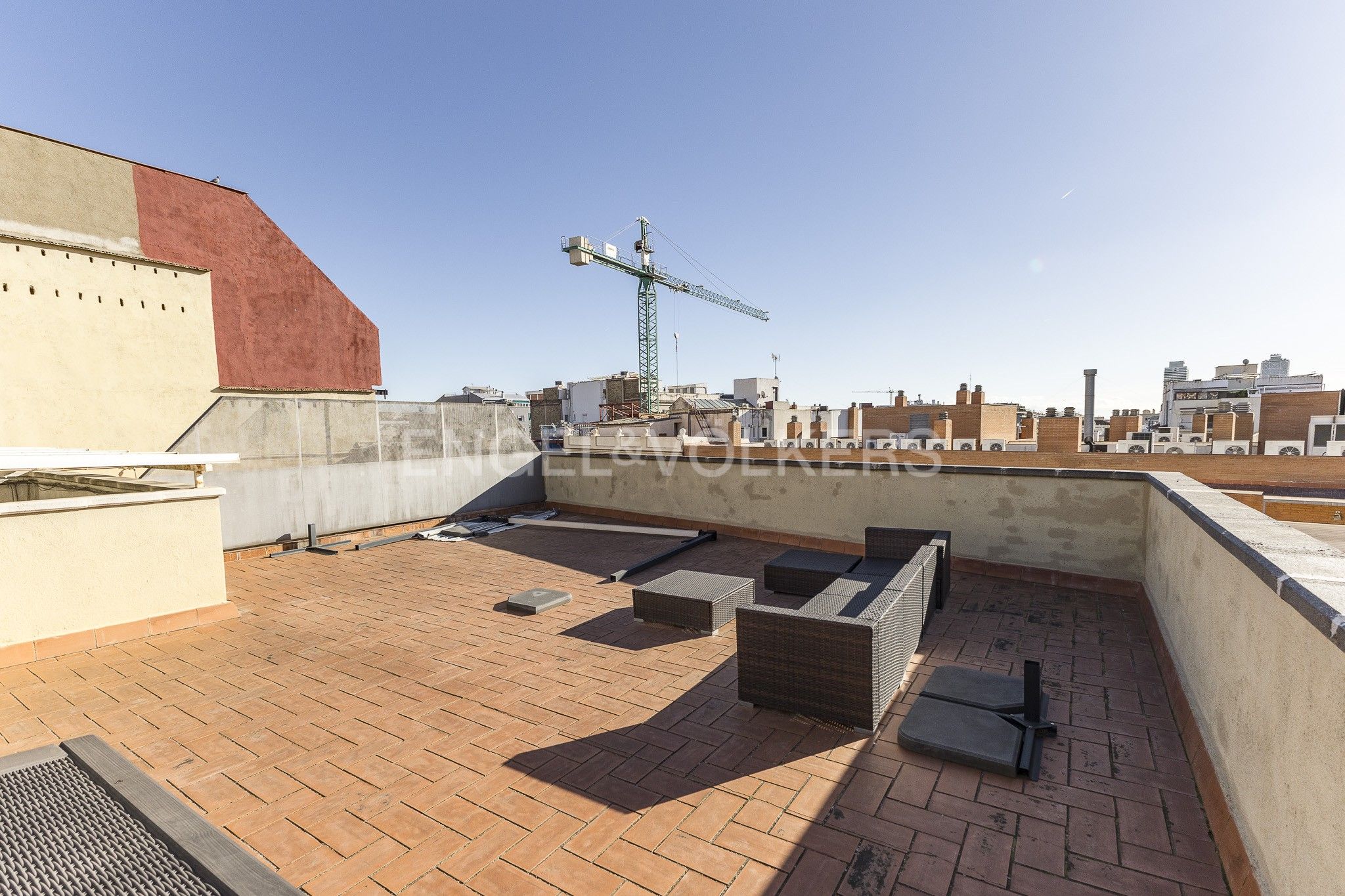 Terrace of Apartment for sale in  Barcelona Capital  with Air Conditioner, Heating and Parquet flooring