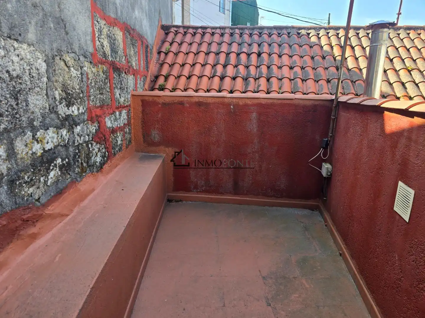 Terraza de Casa adosada en venta en Marín con Terraza, Trastero y Balcón