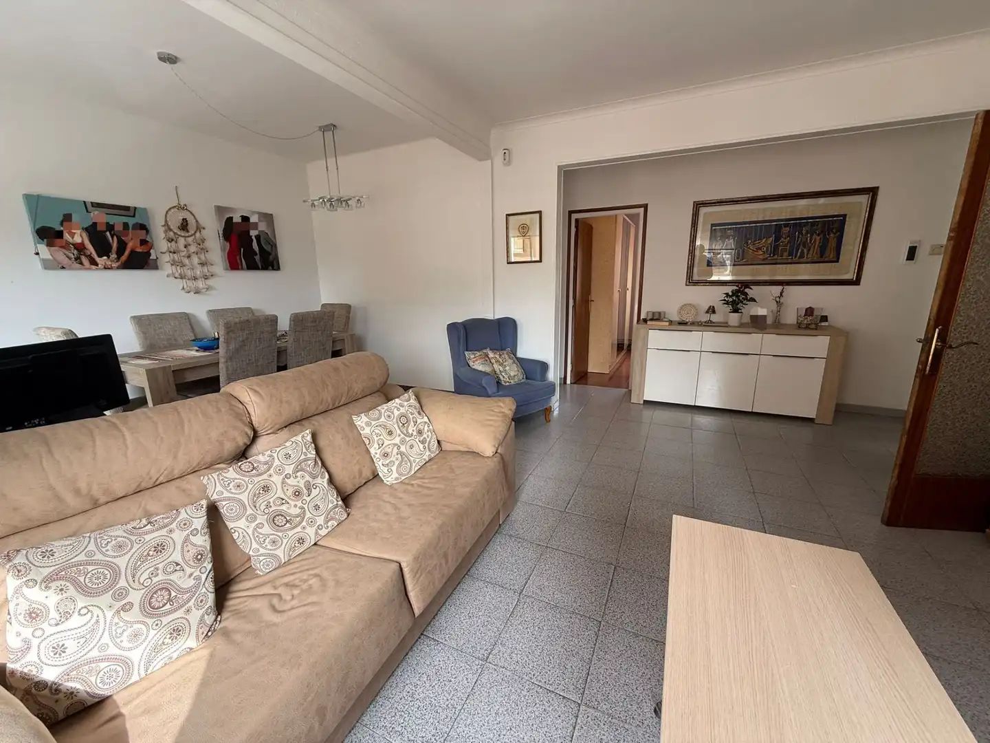 Living room of Flat for sale in Terrassa  with Heating