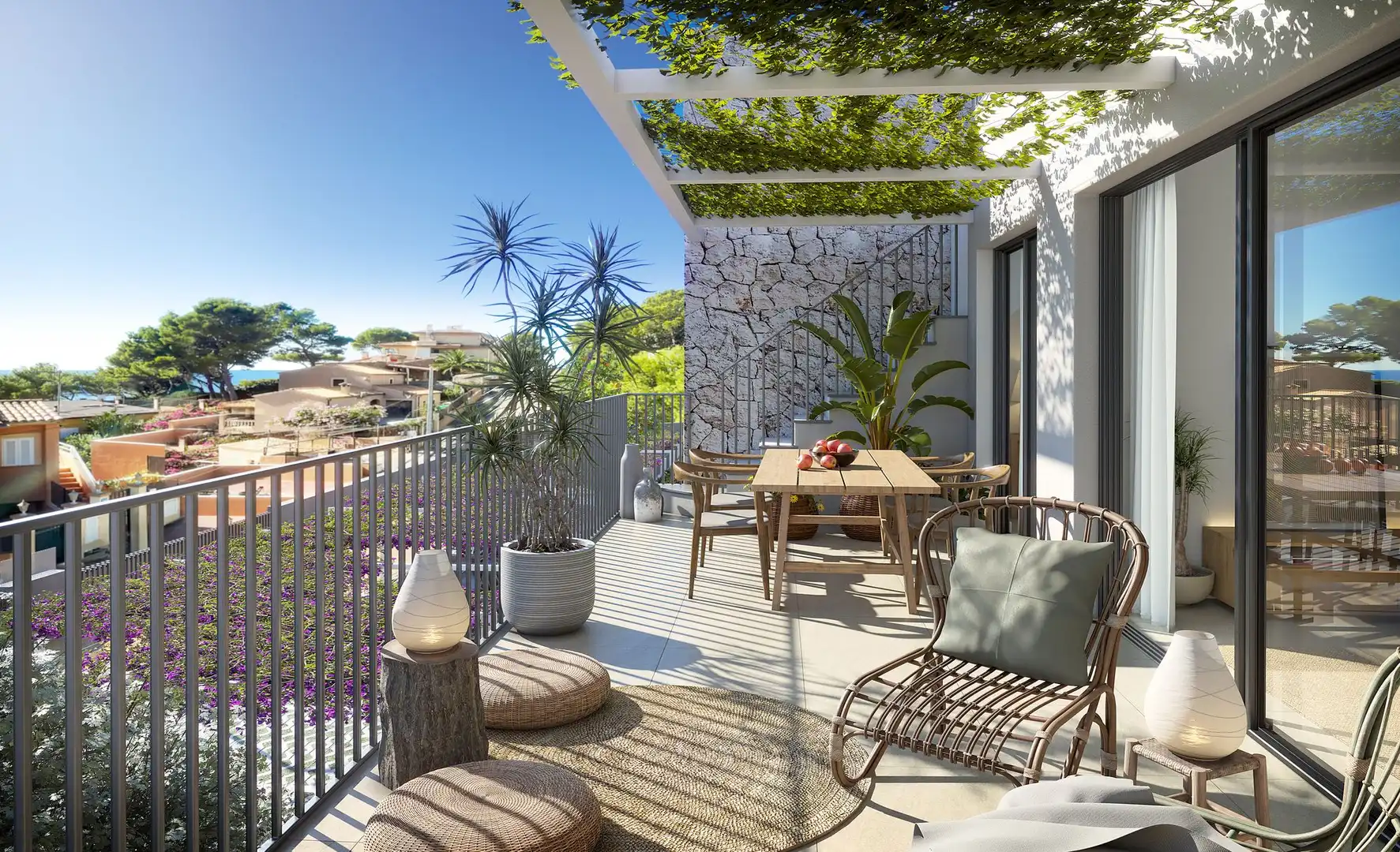 Terrassa de Apartament en venda en Andratx amb Terrassa