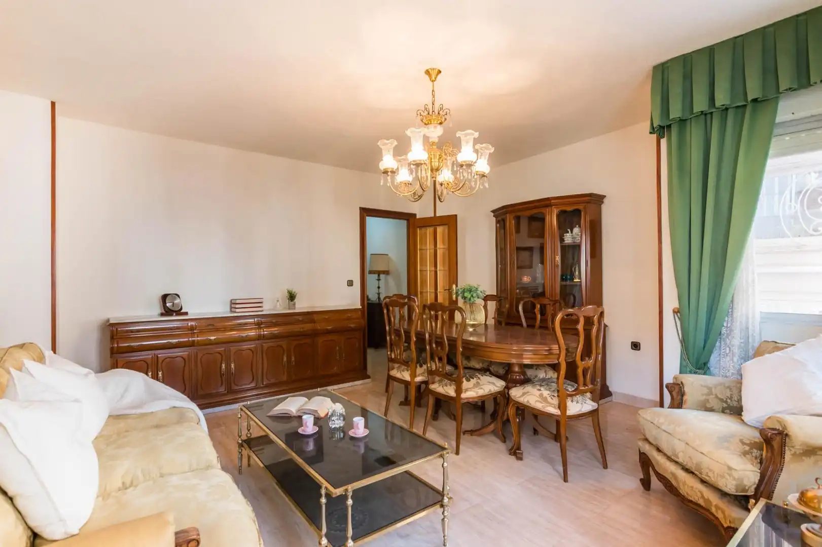 Sala de estar de Piso en venta en Cartagena con Aire acondicionado, Amueblado y Balcón
