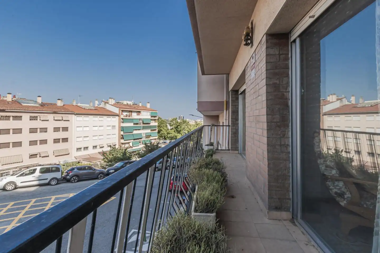 Balcony of Flat for sale in Terrassa  with Terrace and Balcony