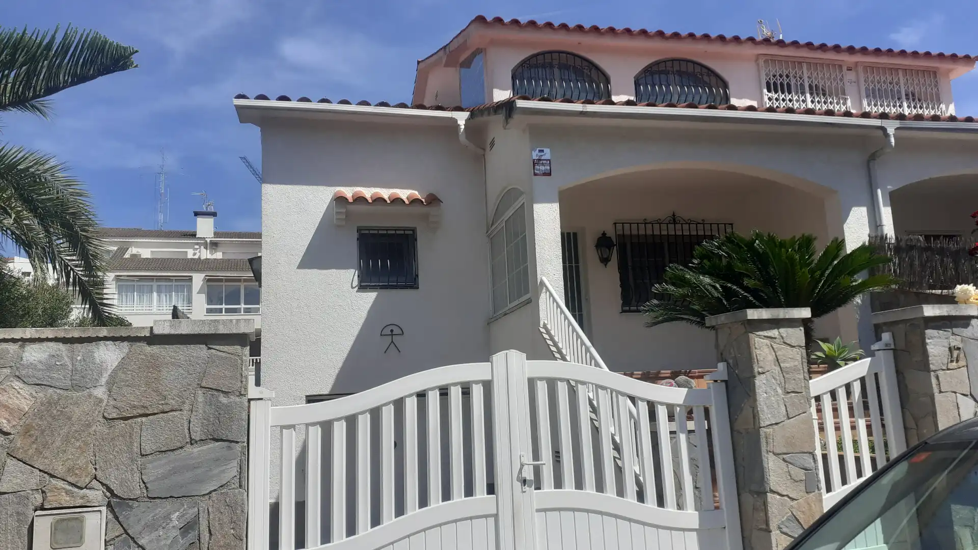 Exterior view of Detached homes for sale in Sant Pere de Ribes  with Heating, Private garden and Terrace