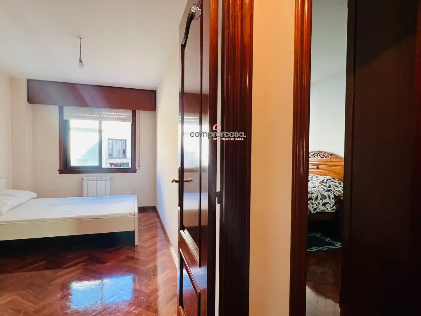 Bedroom of Flat for rent in Cambre   with Heating, Storage room and Furnished