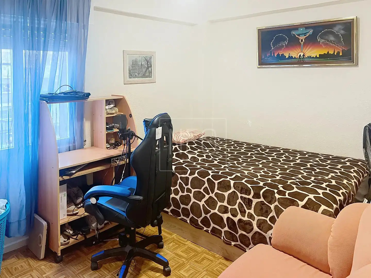Bedroom of Flat for sale in Madrid  with Heating and Balcony