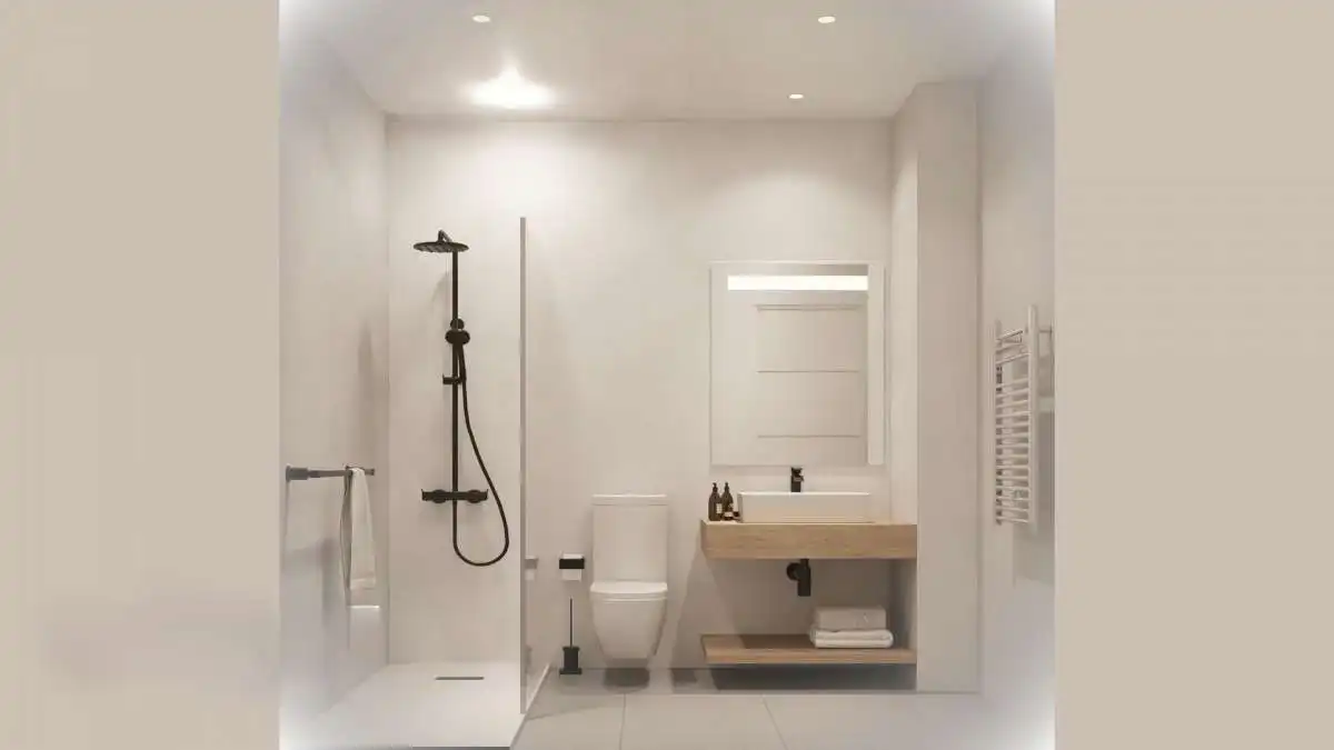 Baño de Planta baja en venta en Jávea / Xàbia con Piscina comunitaria
