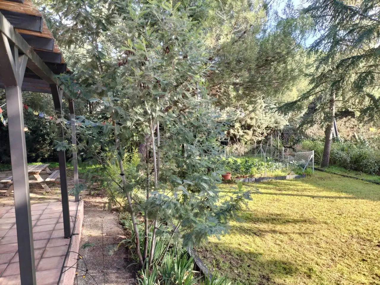 Garden of Houses for rent in El Escorial  with Private garden, Storage room and Alarm