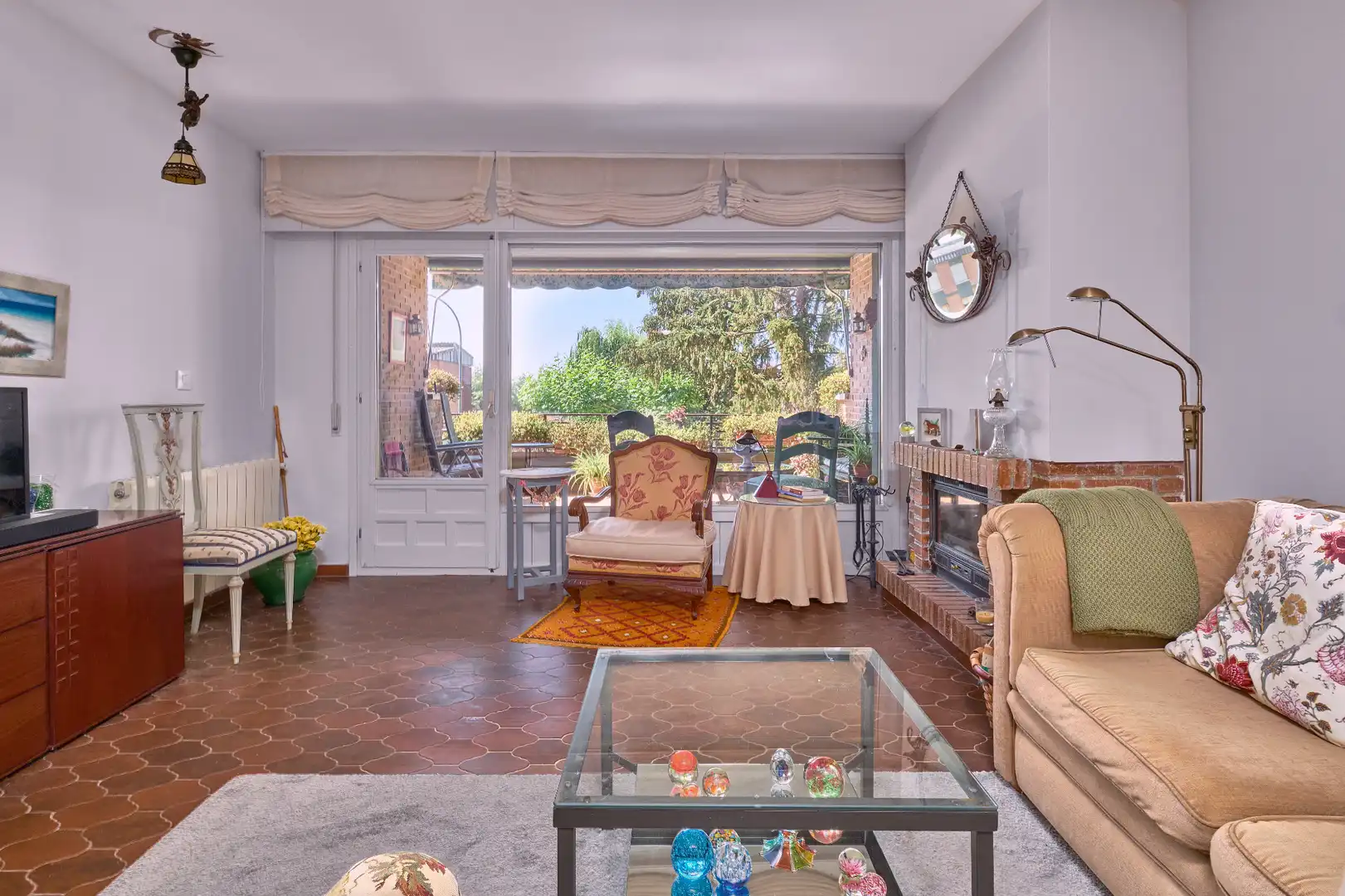 Wohnzimmer von Wohnung zum Verkauf in Collado Mediano mit Heizung, Terrasse und Abstellraum