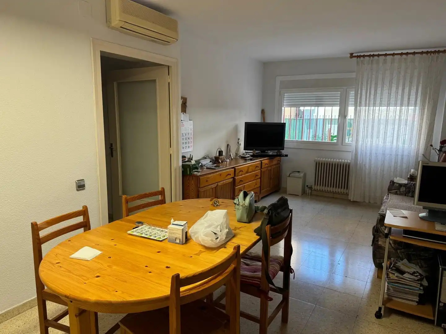Living room of Flat for sale in Lleida  with Air Conditioner and Heating