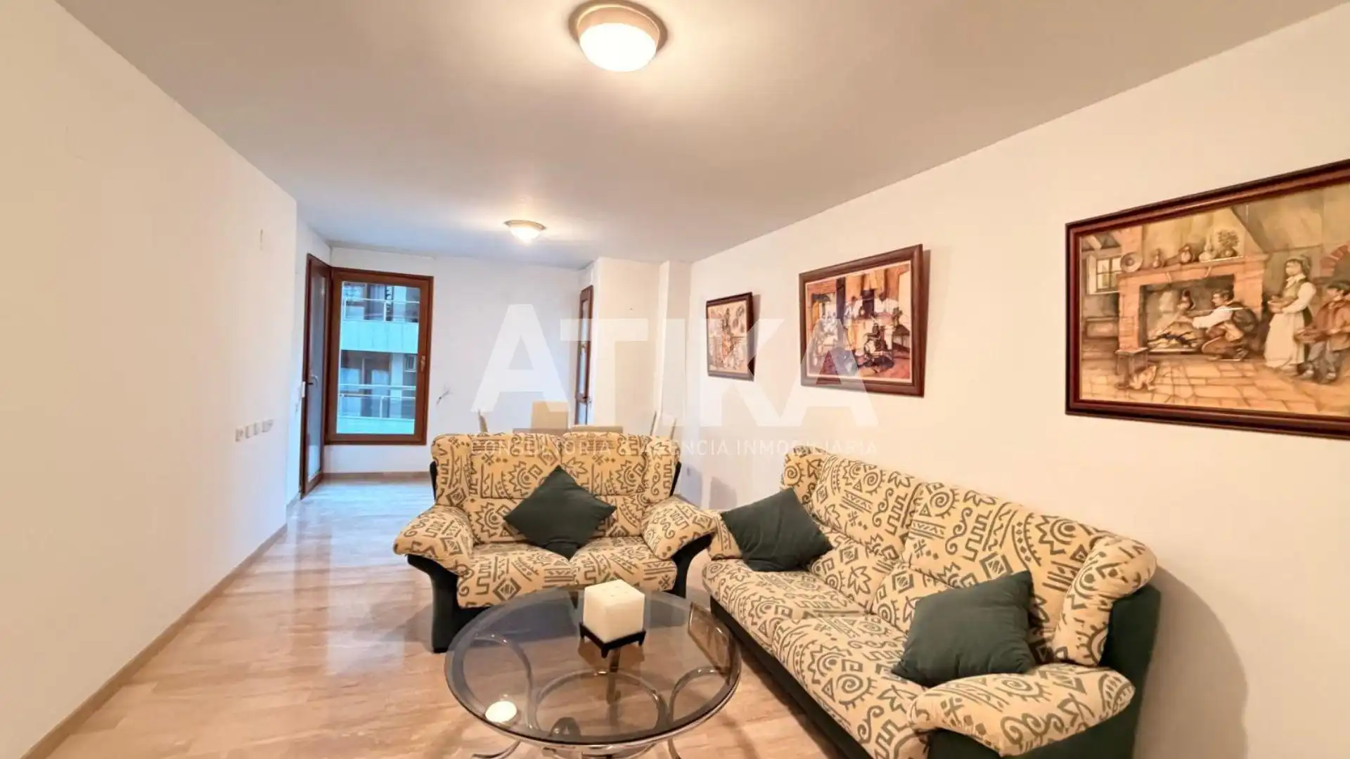 Living room of Flat for sale in Ontinyent  with Air Conditioner, Heating and Storage room