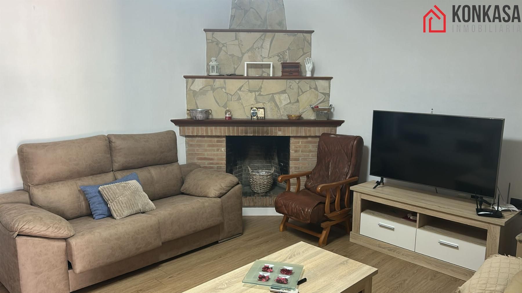 Living room of House or chalet to rent in Arcos de la Frontera  with Air Conditioner, Storage room and Swimming Pool