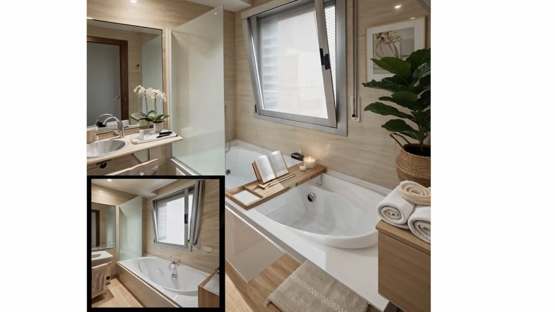 Baño de Casa adosada en venta en Barcelona con Aire acondicionado, Calefacción y Terraza
