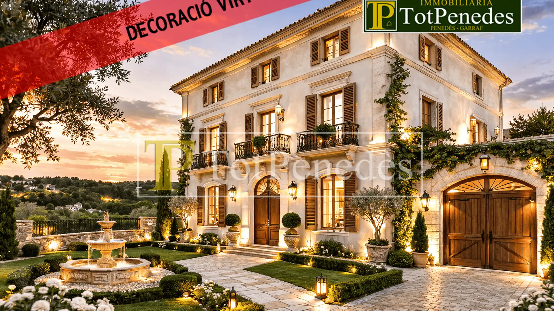 Jardín de Finca rústica en venta en Subirats