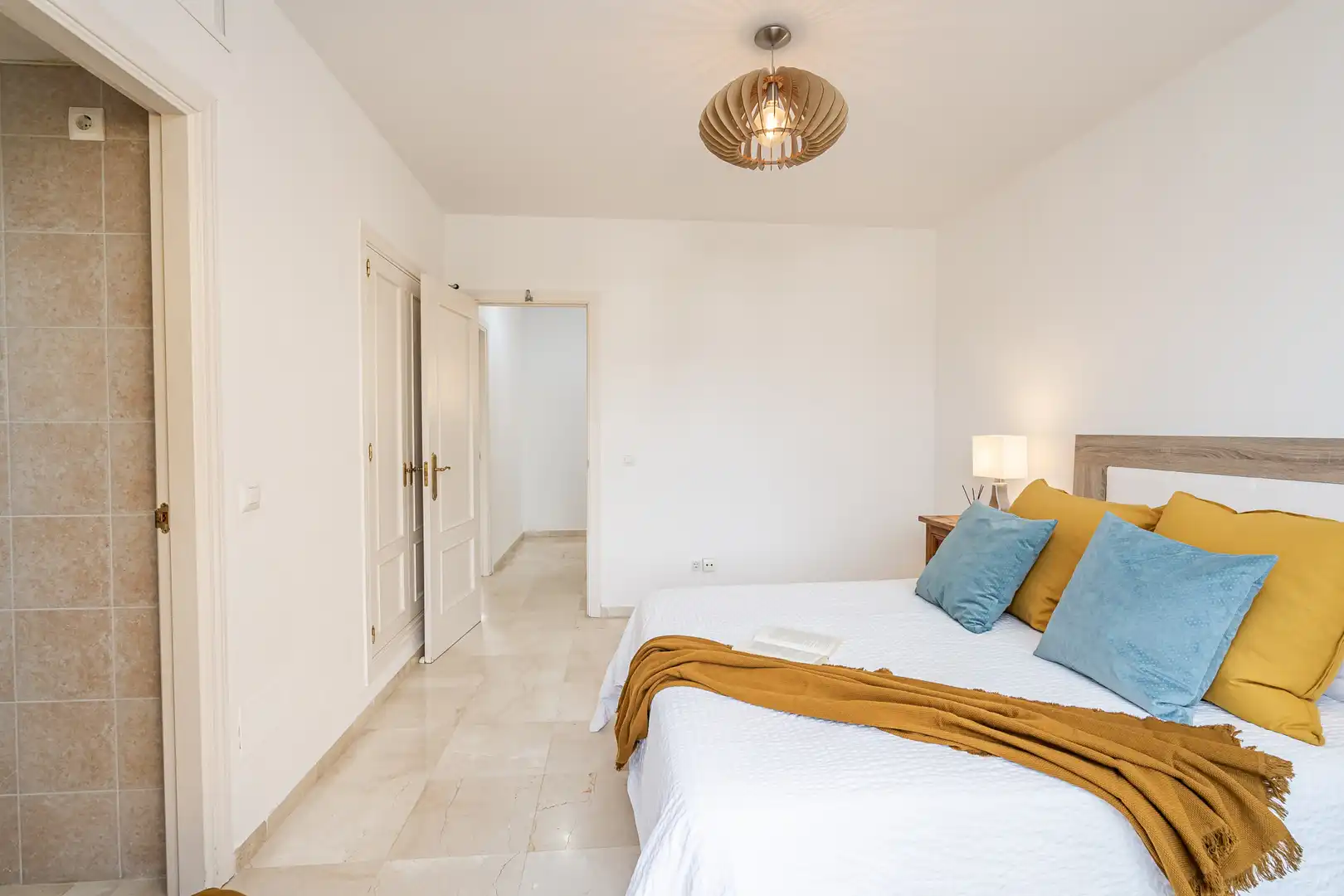 Schlafzimmer von Maisonette zur Miete in Estepona mit Klimaanlage, Heizung und Terrasse