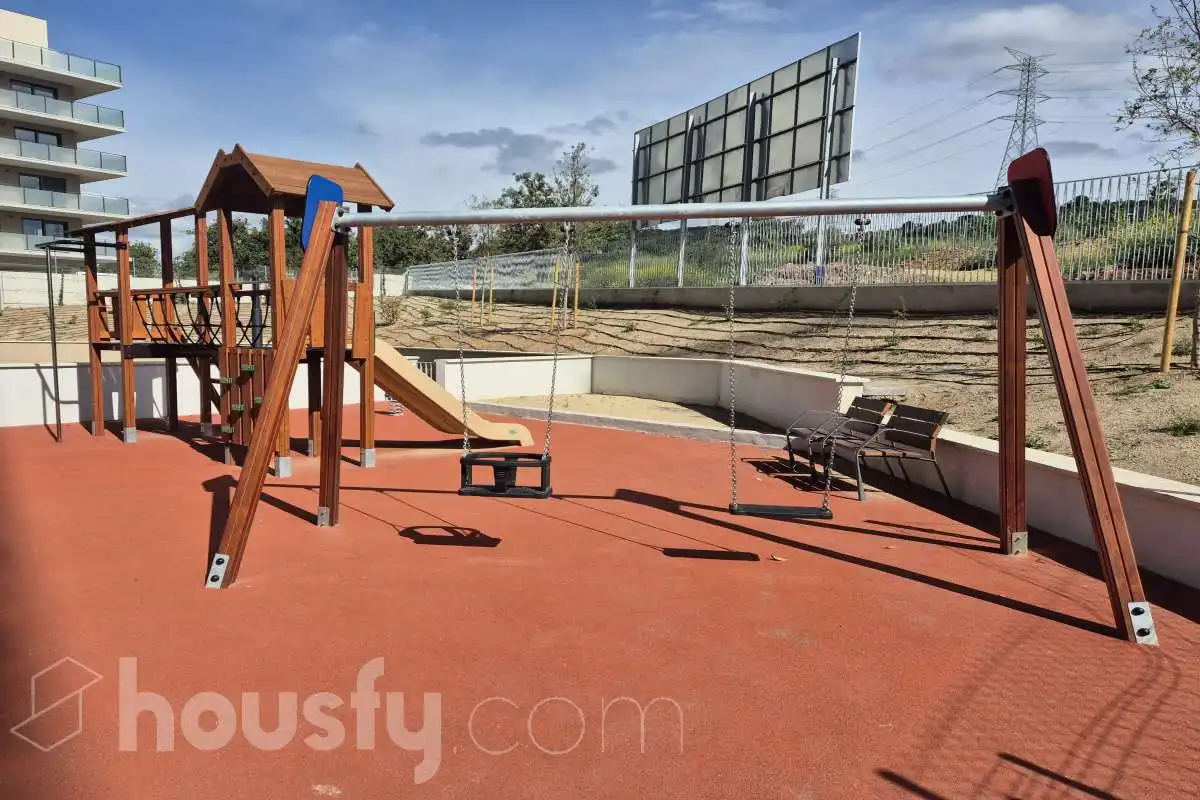 Terraza de Piso de alquiler en Viladecans con Aire acondicionado, Parquet y Trastero