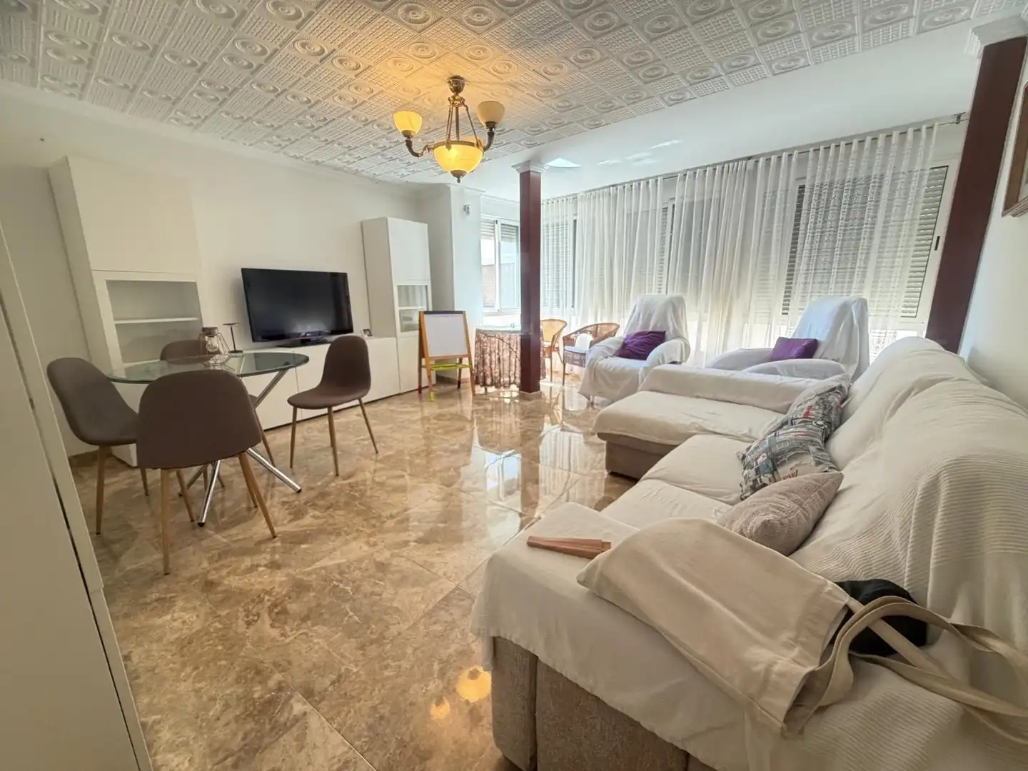 Sala d'estar de Pis en venda en Águilas