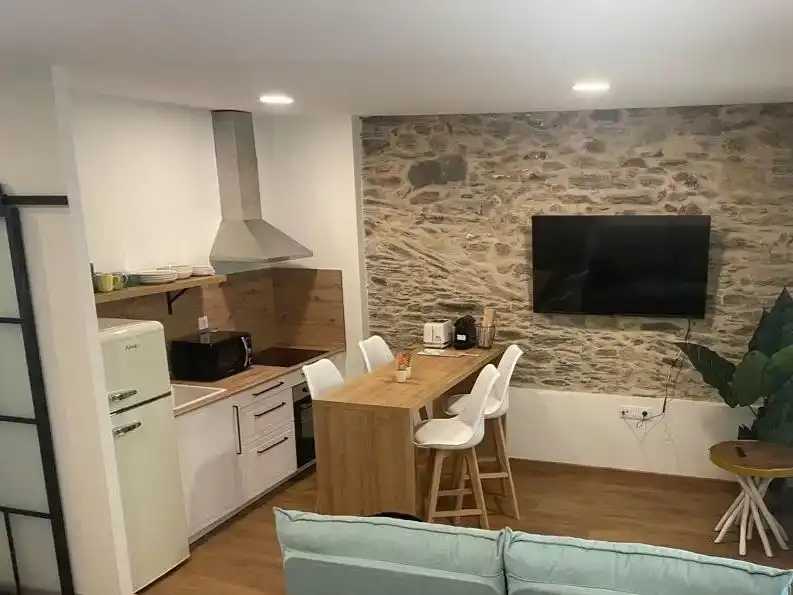 Cocina de Apartamento de alquiler en Ferrol con Amueblado
