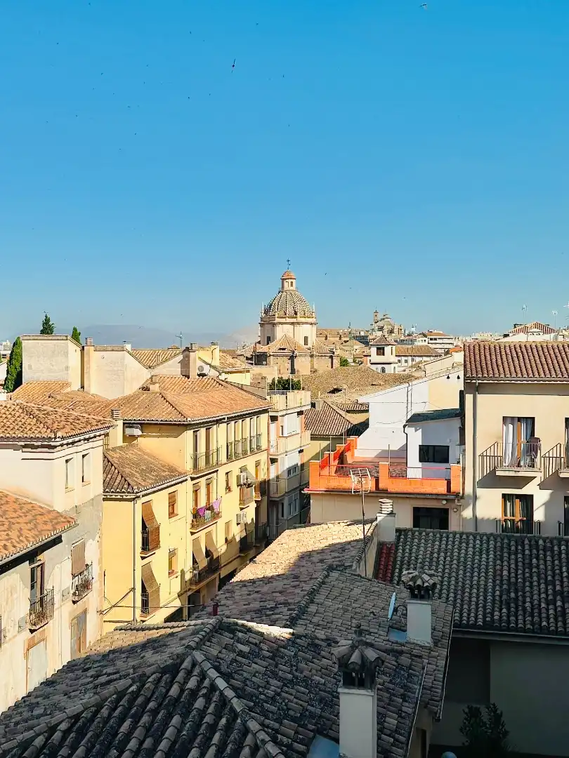 Vista exterior de Apartamento de alquiler en Granada con Aire acondicionado, Calefacción y Parquet
