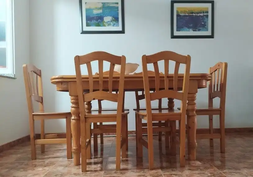 Dining room of Flat for rent in Águilas  with Air Conditioner, Terrace and Furnished
