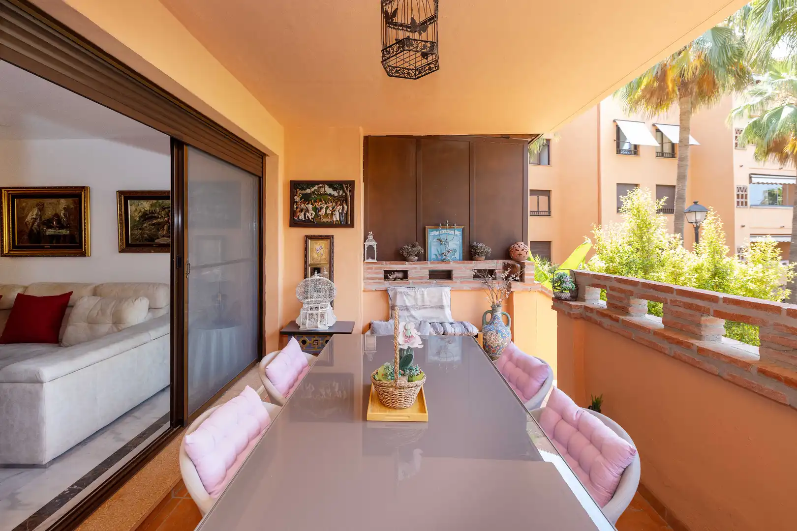 Terrace of Ground floor for sale in Marbella  with Air Conditioner, Heating and Private garden