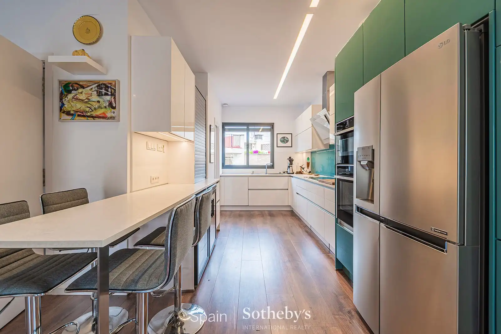 Cocina de Ático en venta en Sant Just Desvern con Aire acondicionado, Terraza y Trastero