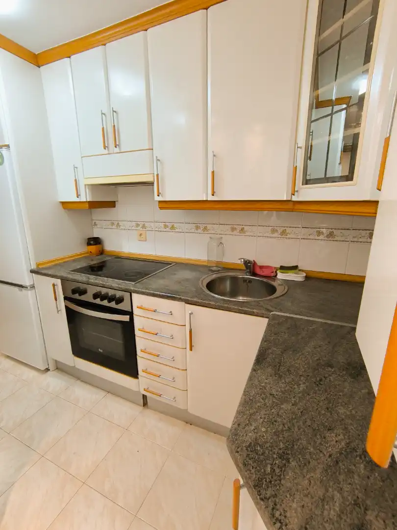 Cuina de Àtic en venda en Palencia amb Calefacció, Parquet i Terrassa