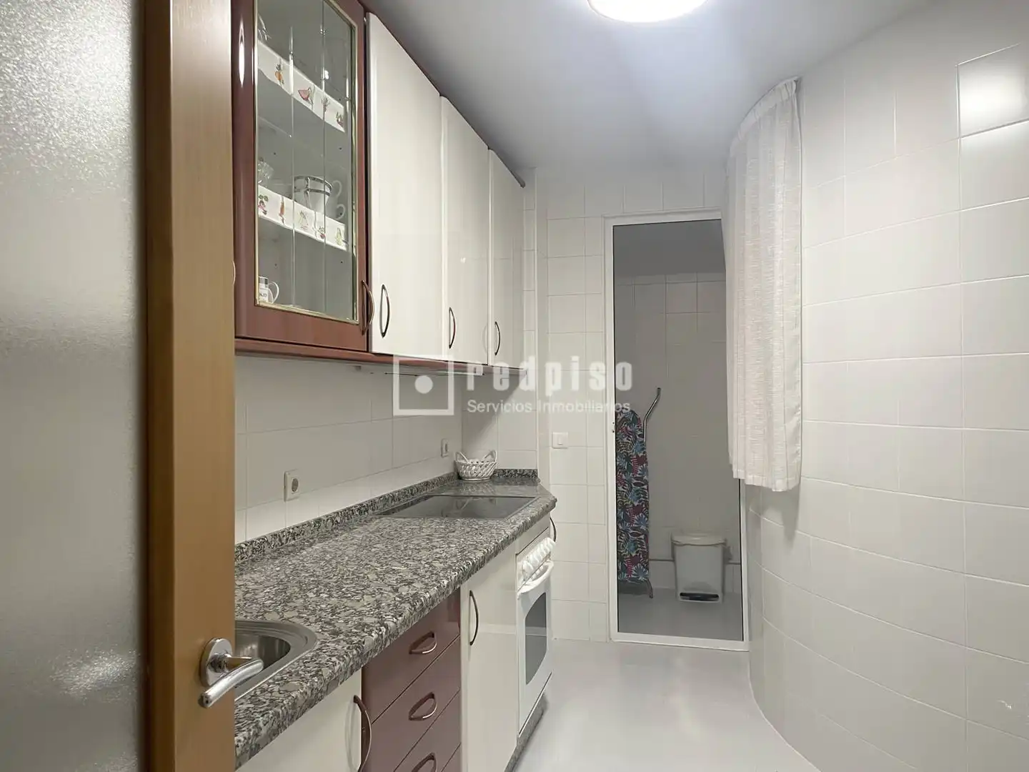 Kitchen of Flat for rent in Sevilla  with Air Conditioner, Terrace and Furnished