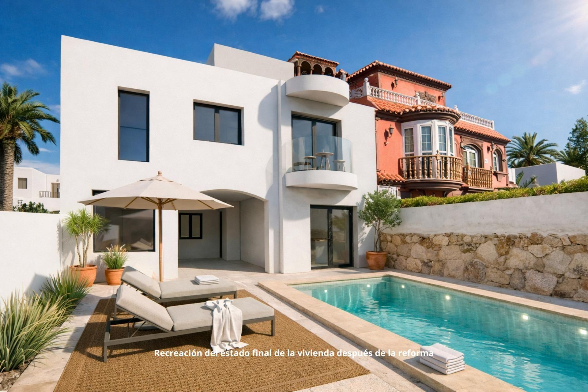 Exterior view of Houses for sale in  Almería Capital