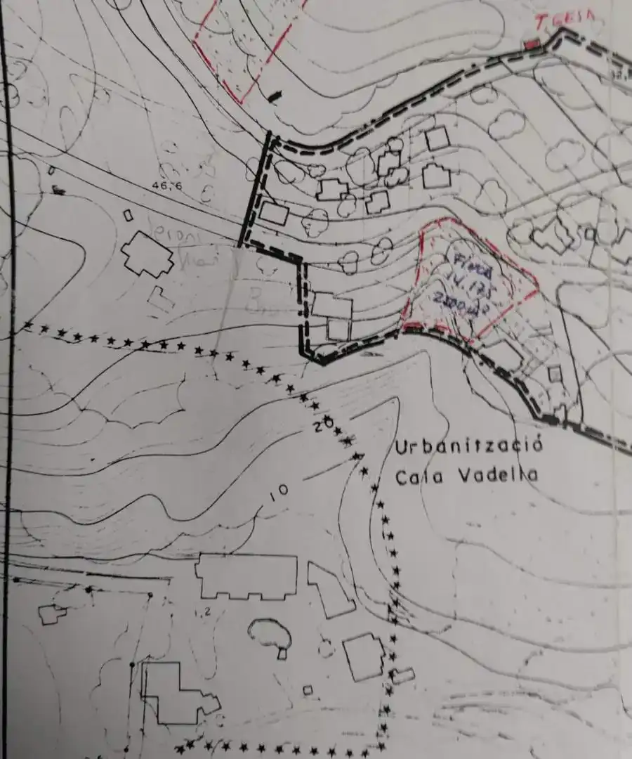 Land for sale in Cala Vedella - Cala Tarida  