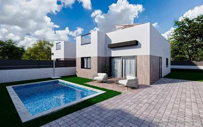 Exterior view of House or chalet for sale in Mazarrón  with Private garden, Terrace and Swimming Pool