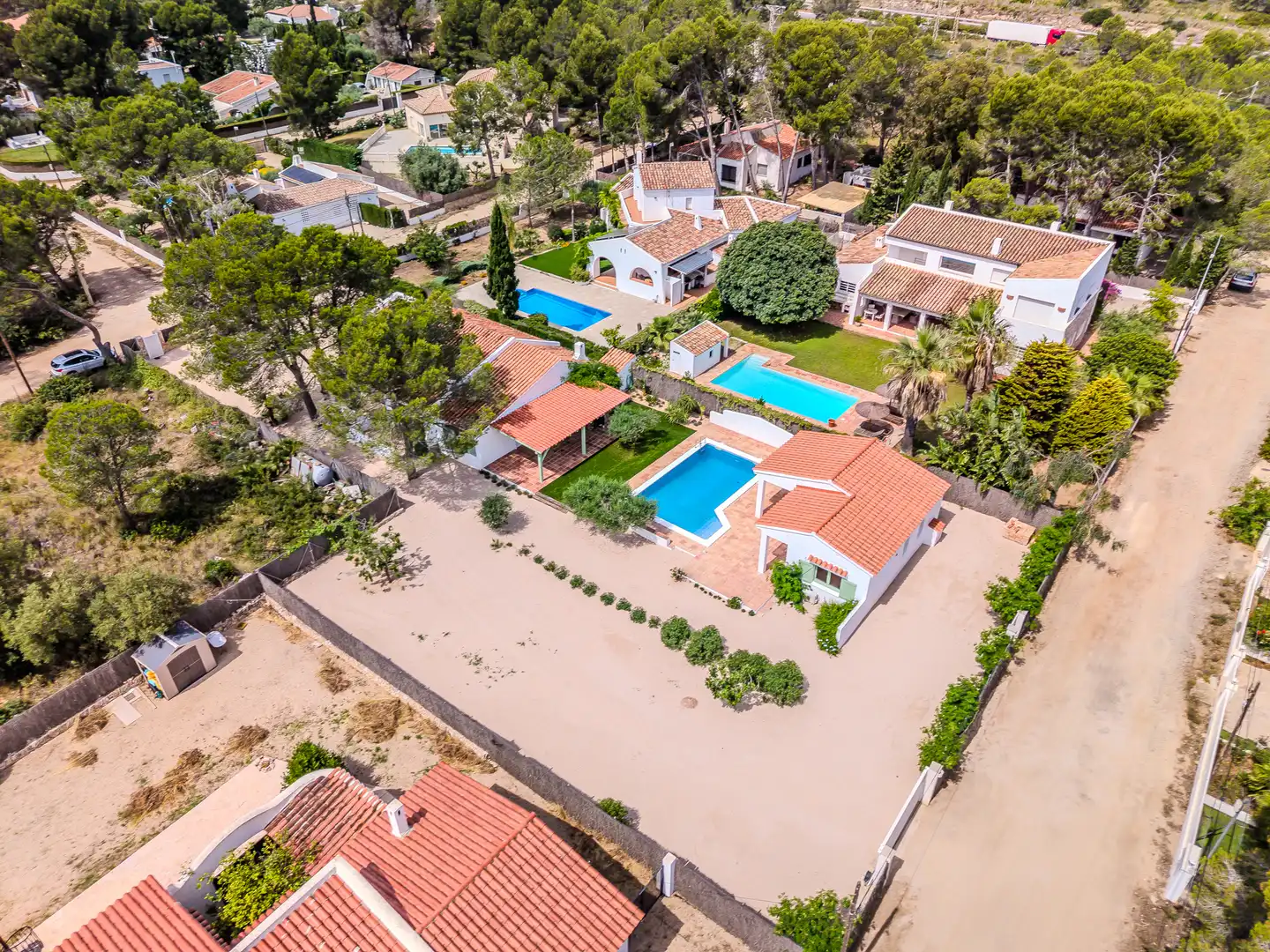 Exterior view of Houses for sale in L'Ametlla de Mar   with Air Conditioner, Heating and Private garden